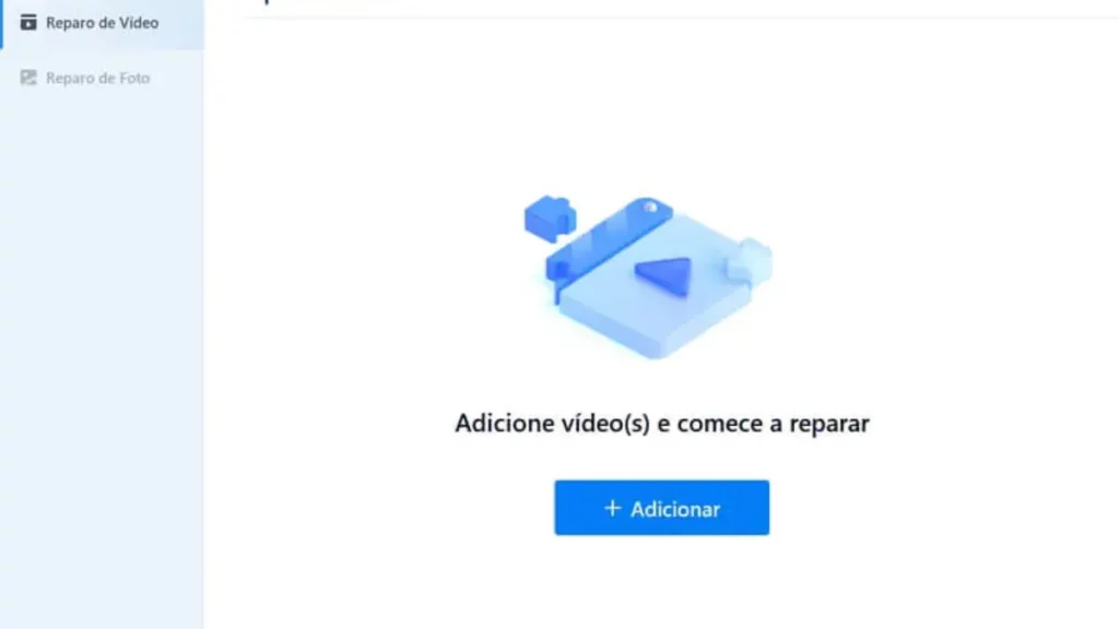 Abra o Repairit